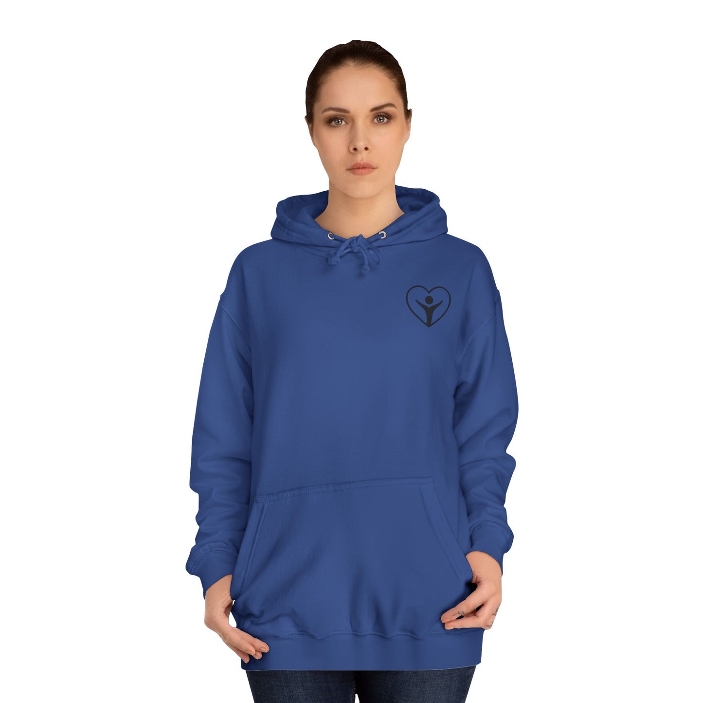 'I Am Enough' Brand Unisex College Hoodie