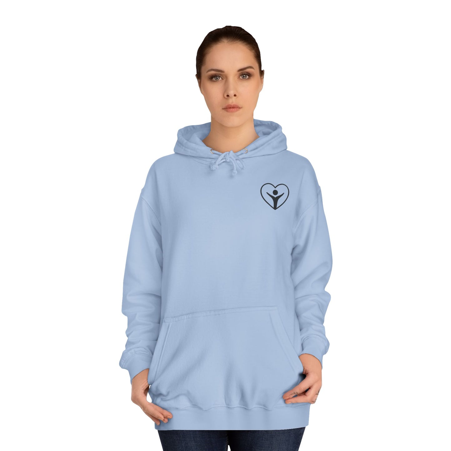 'I Am Enough' Brand Unisex College Hoodie