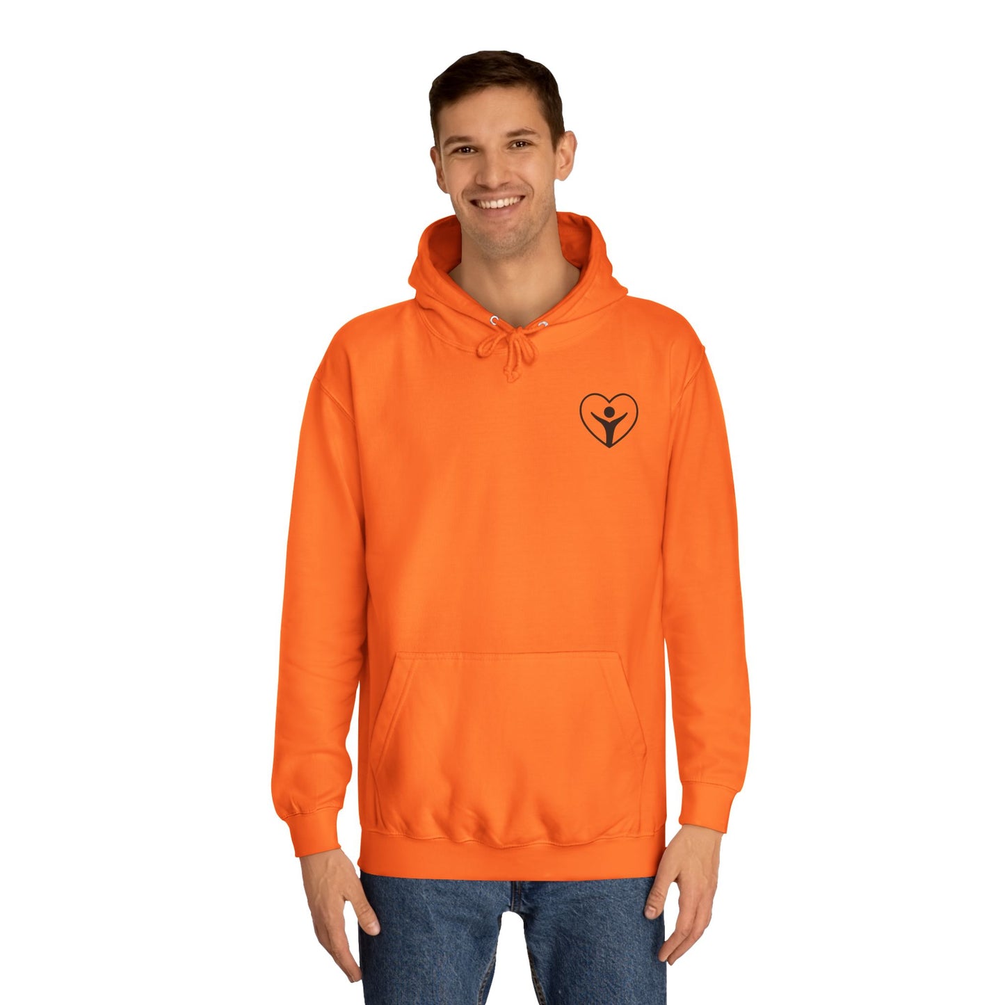 'I Am Enough' Brand Unisex College Hoodie