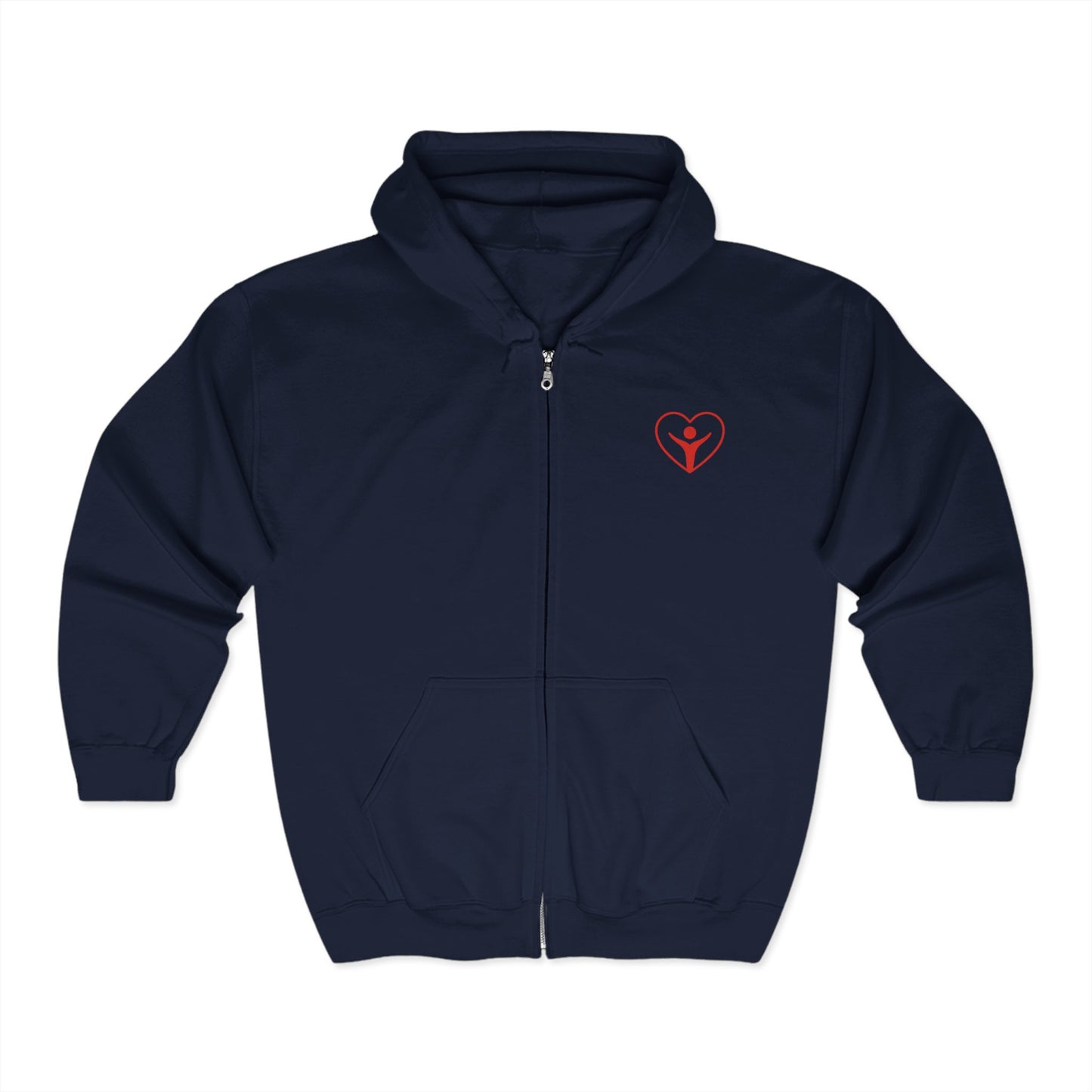 'I Am Enough' Brand Unisex Zip Hoodie