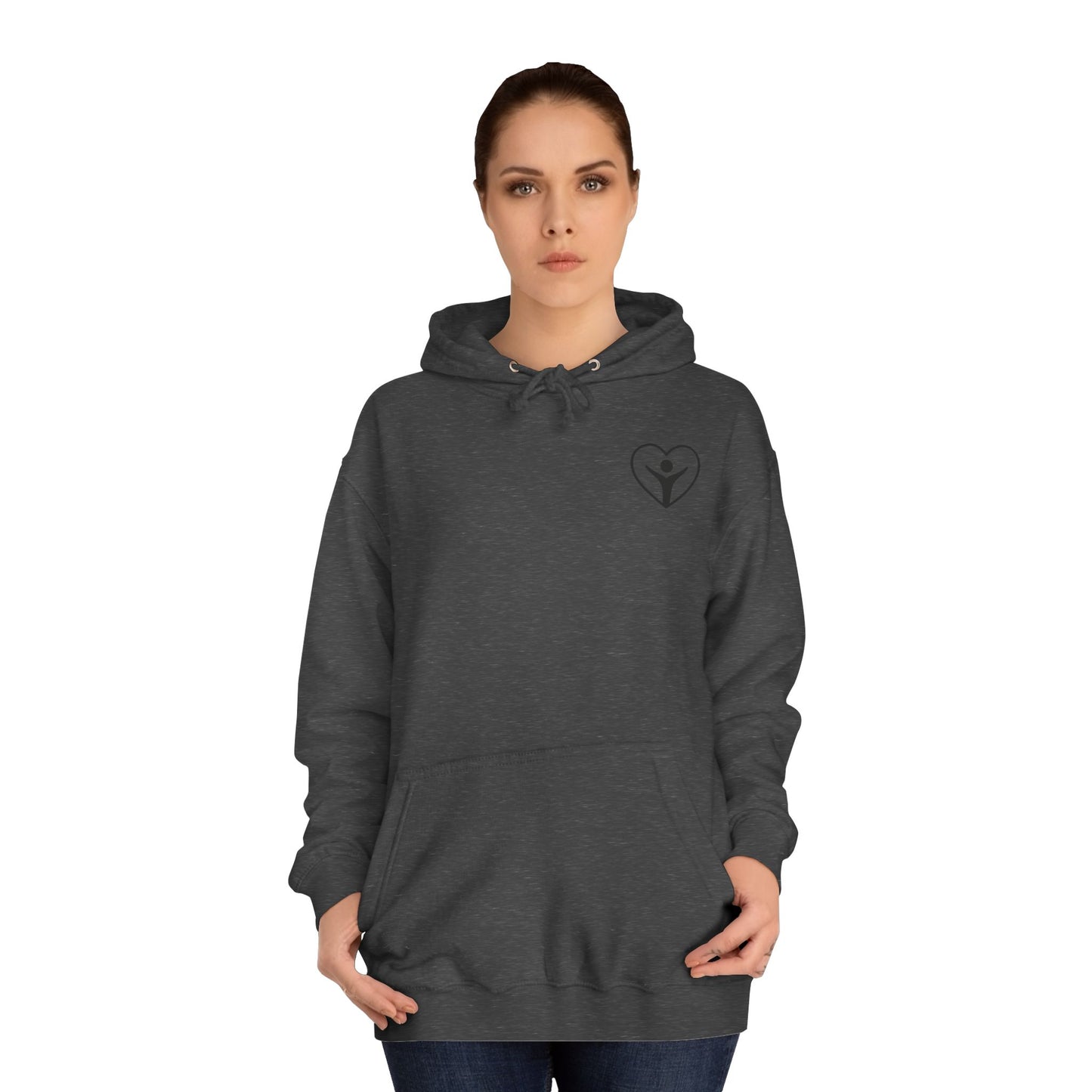 'I Am Enough' Brand Unisex College Hoodie