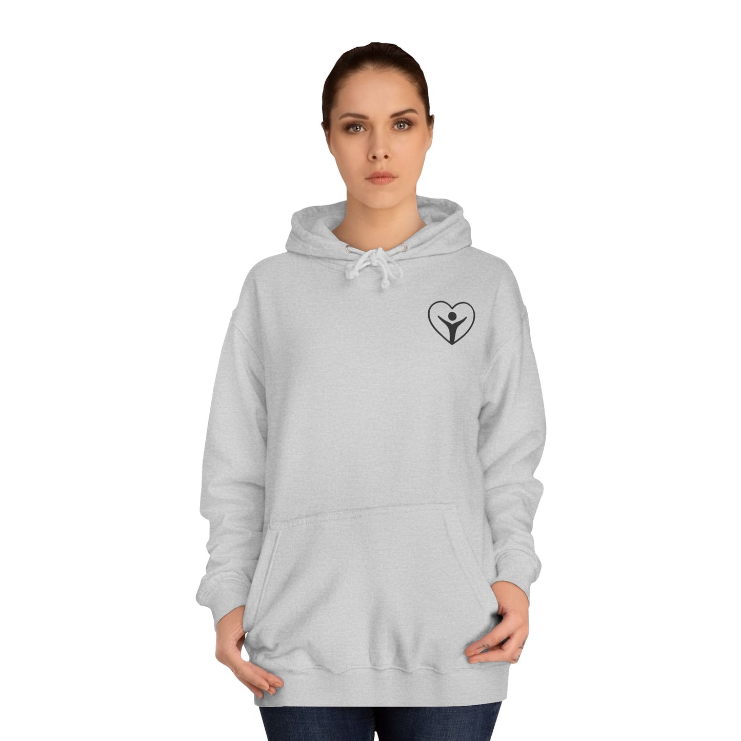 'I Am Enough' Brand Unisex College Hoodie