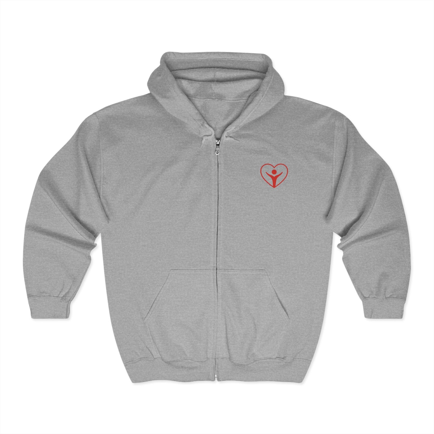 'I Am Enough' Brand Unisex Zip Hoodie