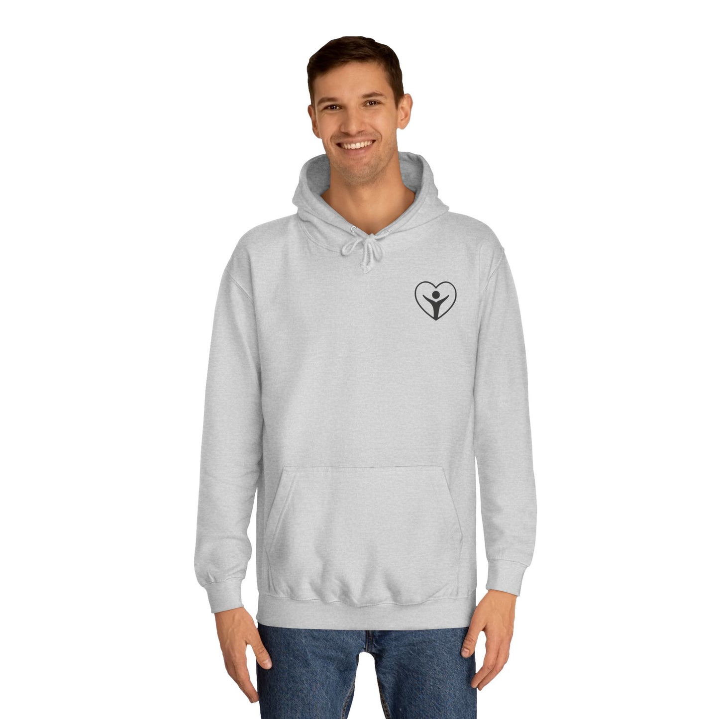 'I Am Enough' Brand Unisex College Hoodie