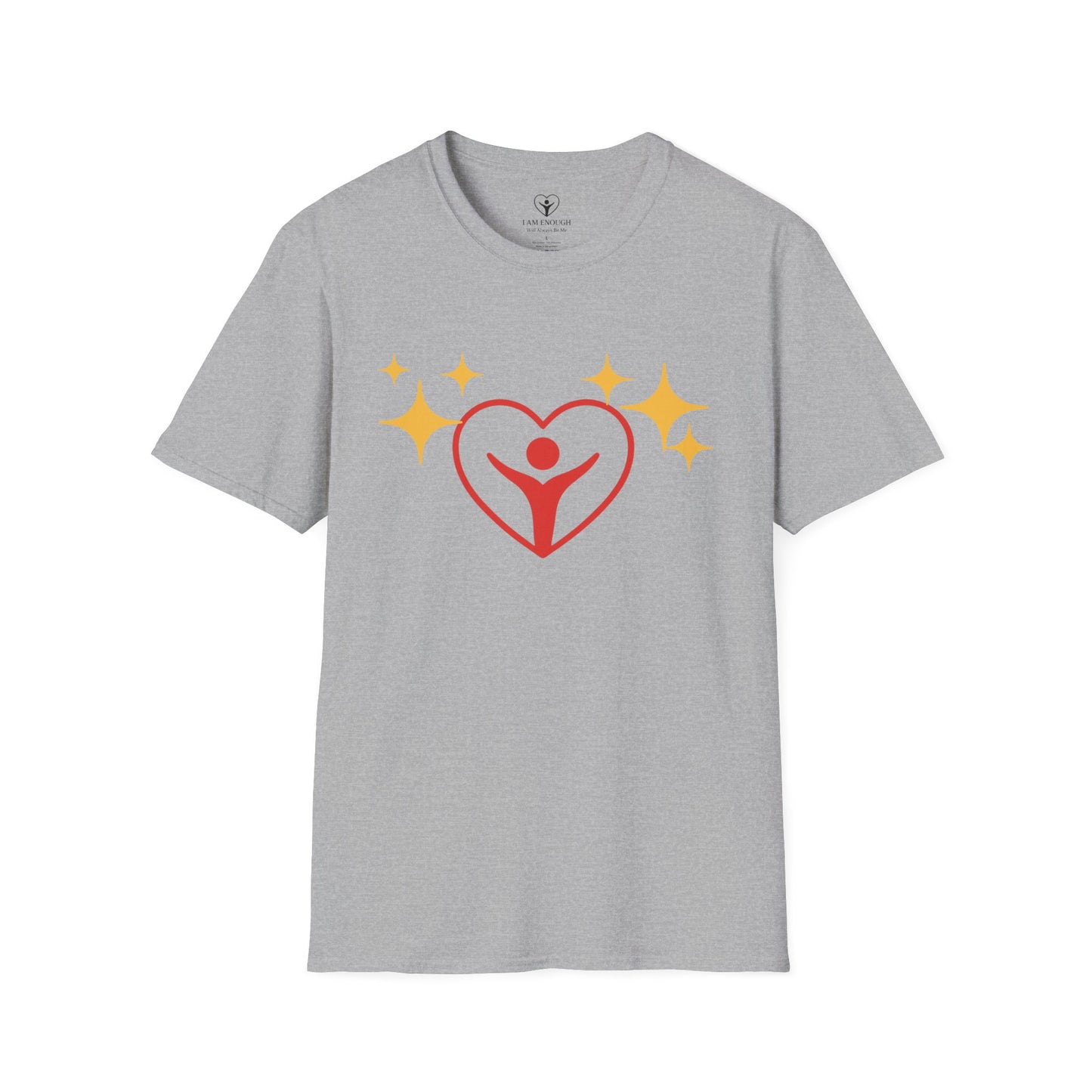 "Being Myself Is My Greatest Strength" Quote 'I AM ENOUGH' Brand Unisex T-Shirt