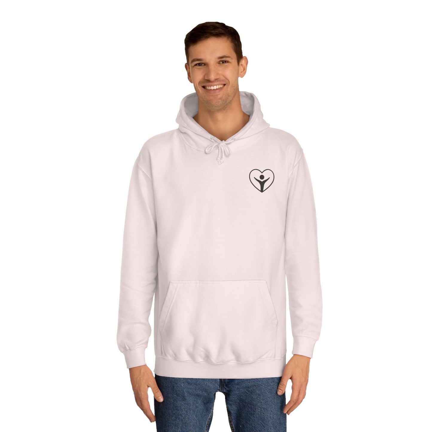 'I Am Enough' Brand Unisex College Hoodie