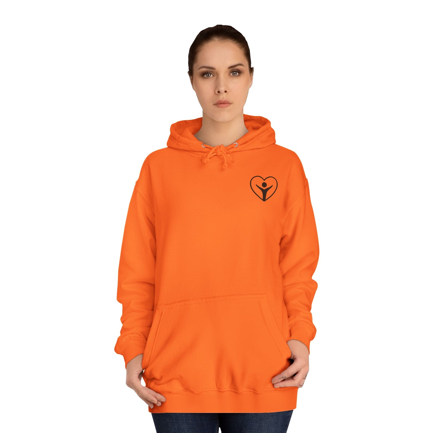 'I Am Enough' Brand Unisex College Hoodie