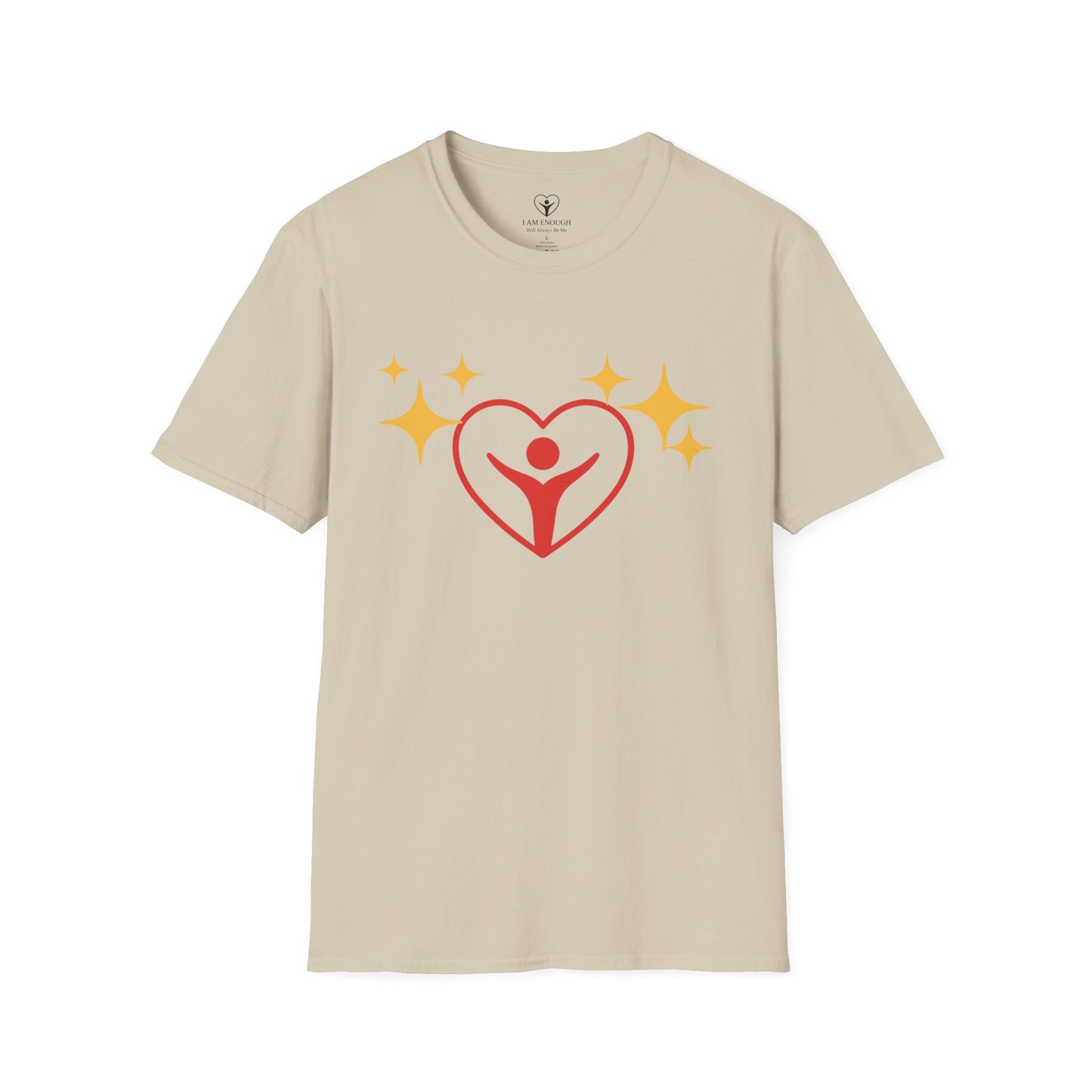 "Being Myself Is My Greatest Strength" Quote 'I AM ENOUGH' Brand Unisex T-Shirt