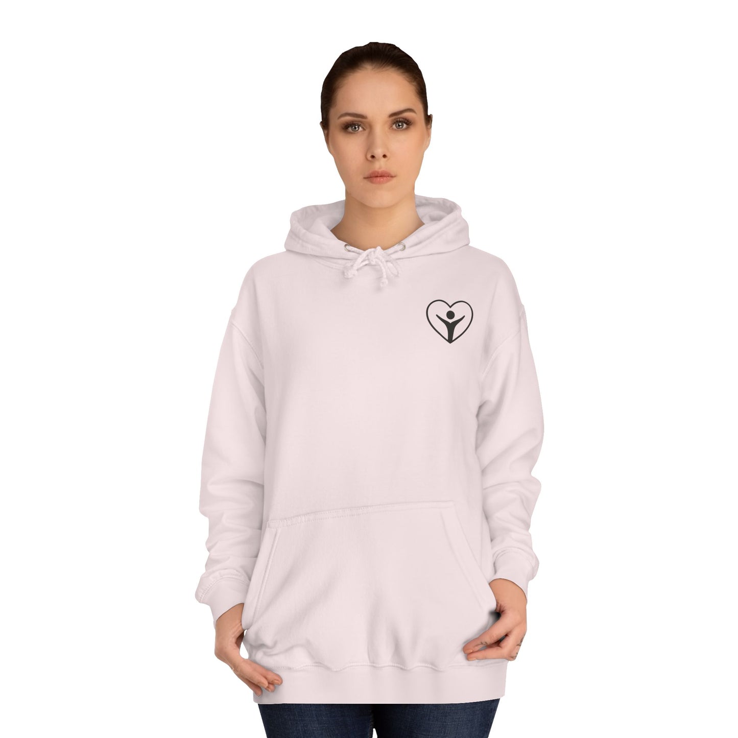 'I Am Enough' Brand Unisex College Hoodie