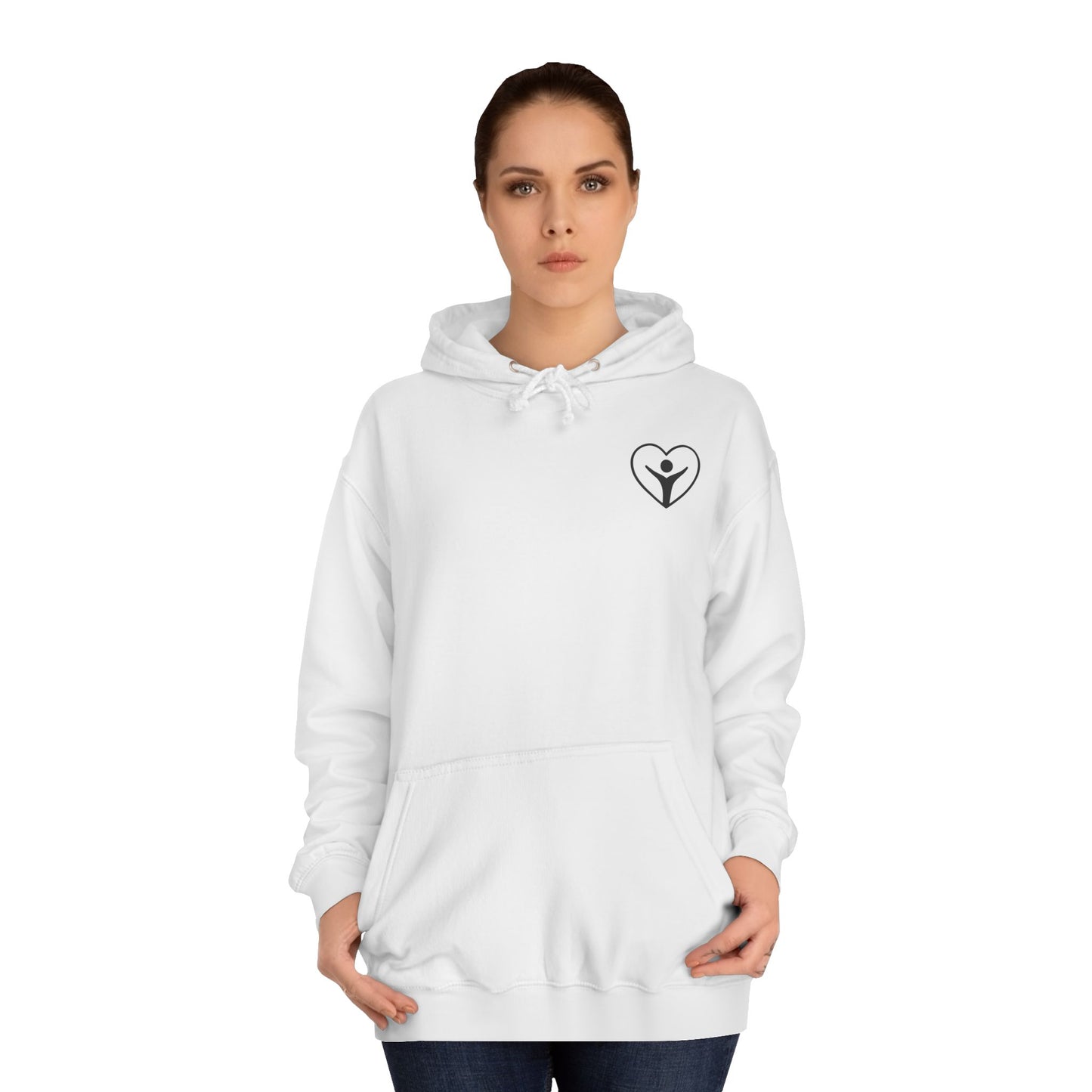 'I Am Enough' Brand Unisex College Hoodie
