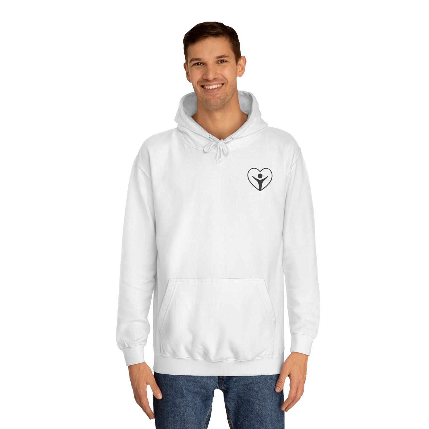'I Am Enough' Brand Unisex College Hoodie