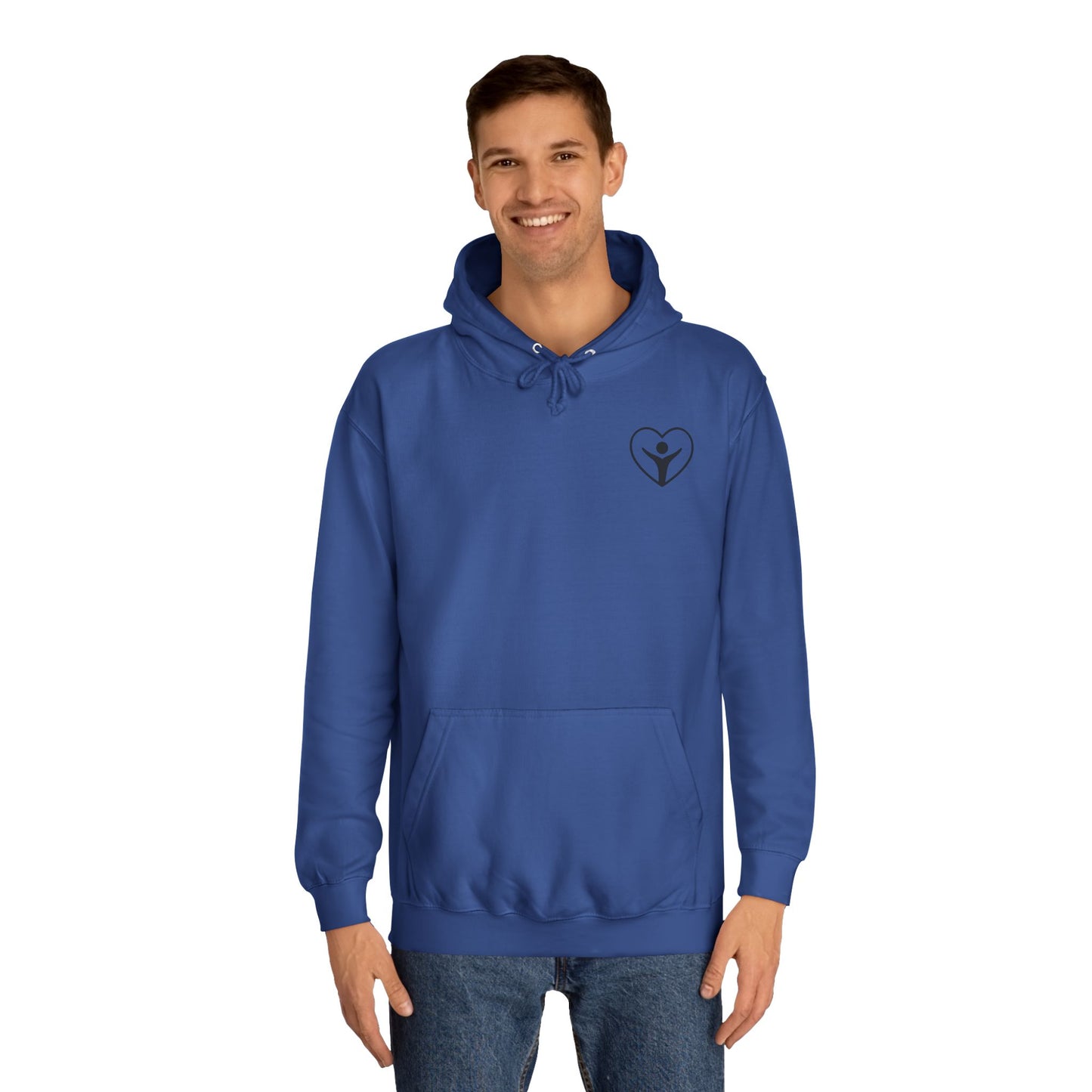 'I Am Enough' Brand Unisex College Hoodie