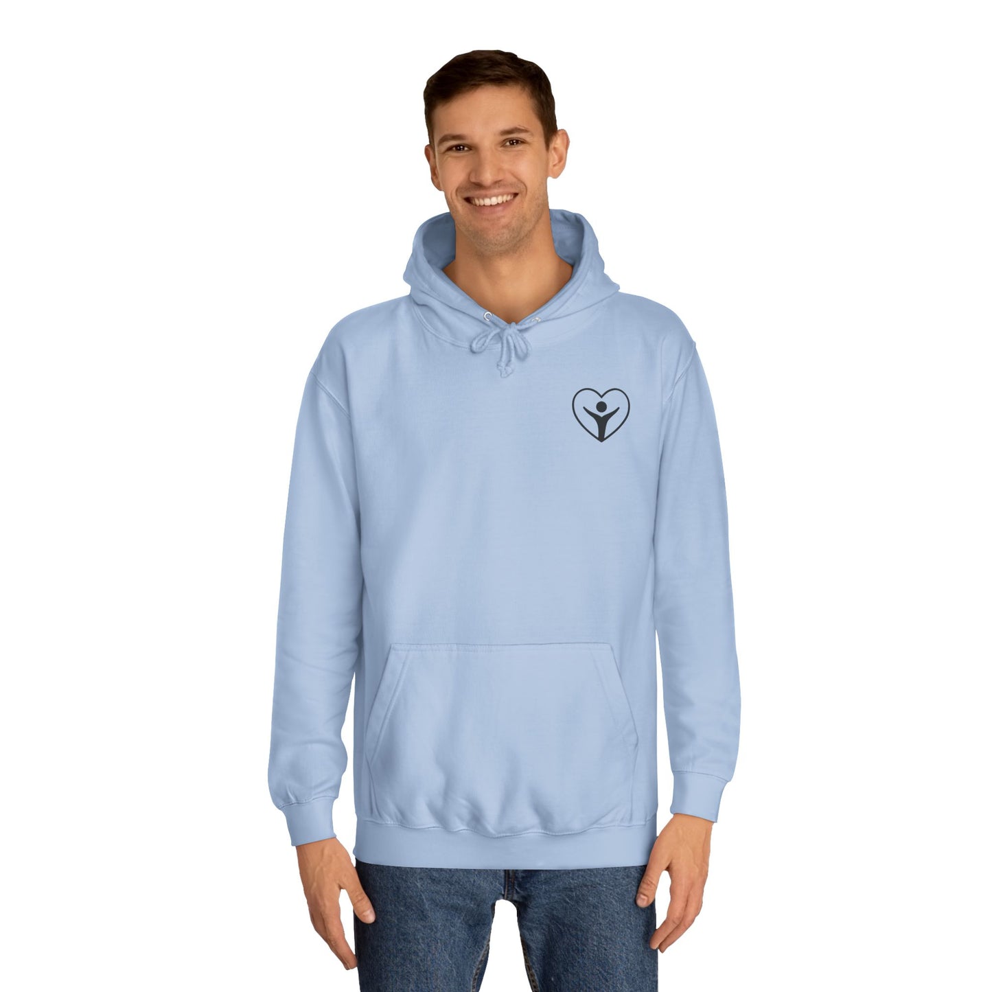 'I Am Enough' Brand Unisex College Hoodie