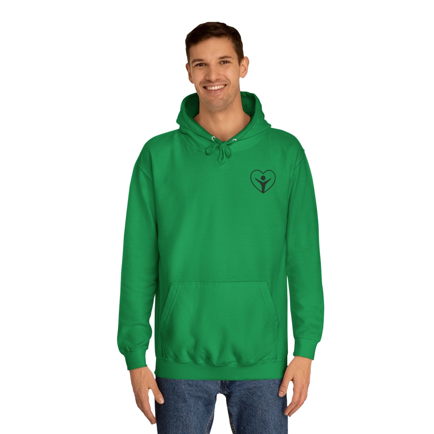 'I Am Enough' Brand Unisex College Hoodie