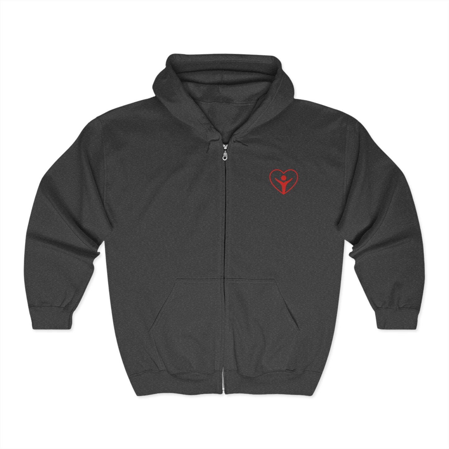 'I Am Enough' Brand Unisex Zip Hoodie